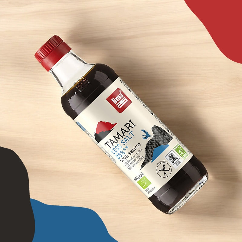 Sauce de soja avec 25% de sel en moins BIO Tamari