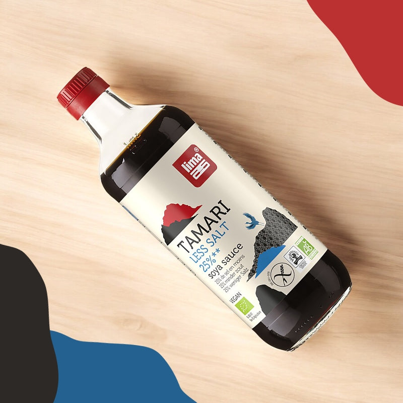 Sauce de soja avec 25% de sel en moins BIO Tamari