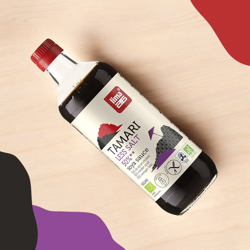 Sauce de soja avec 50% de sel en moins BIO Tamari