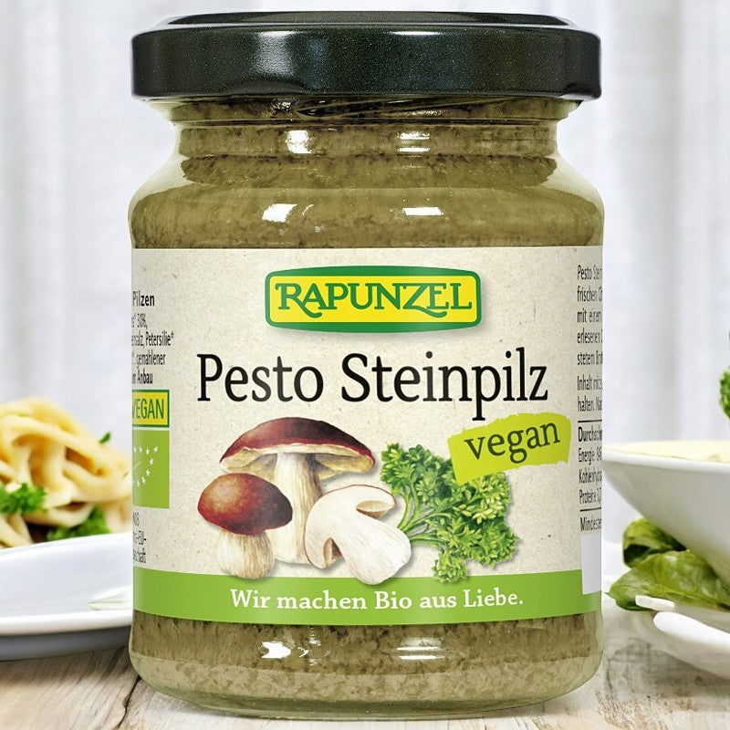 Bio-Steinpilz-Pesto-Sauce - 120 g - Rapunzel
