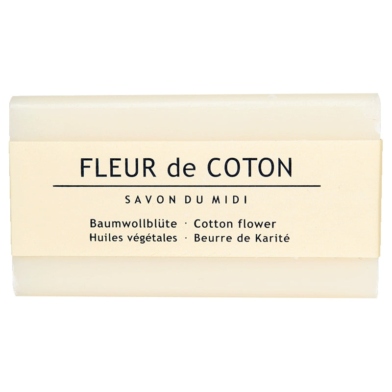 Savon au beurre de karité & fleur de coton
