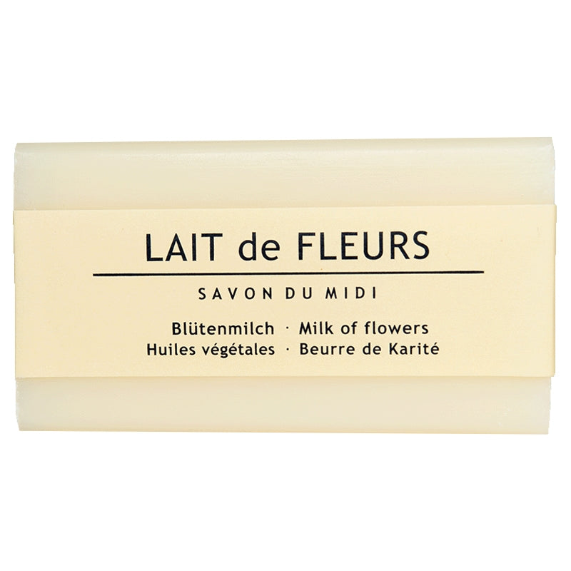 Savon au beurre de karité & lait de fleurs