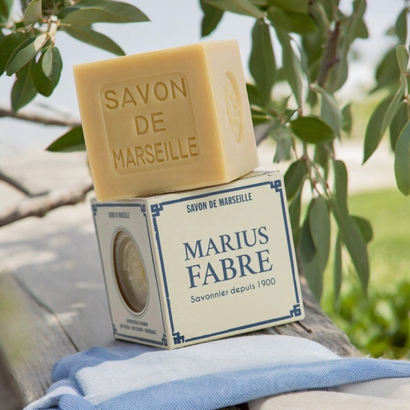 Savon de Marseille blanc 400 g Marius Fabre