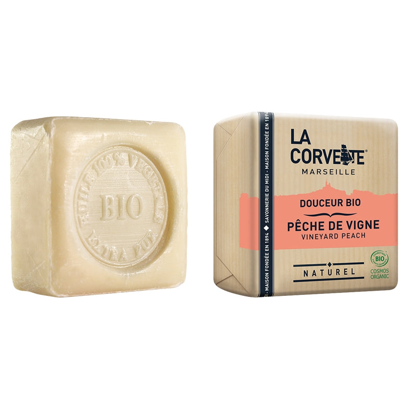 Savon douceur BIO pêche de vigne