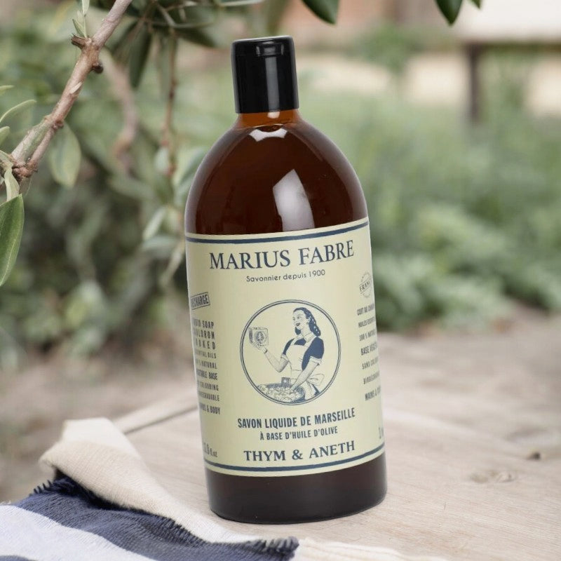 Savon liquide de Marseille au thym & à l'aneth