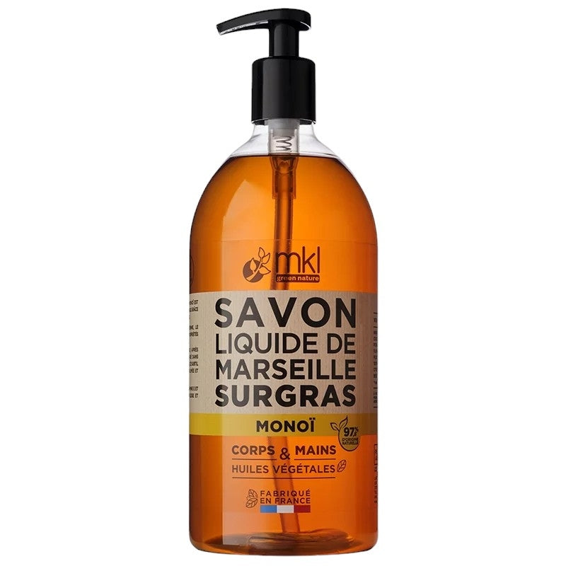 Savon liquide de Marseille monoï 1l