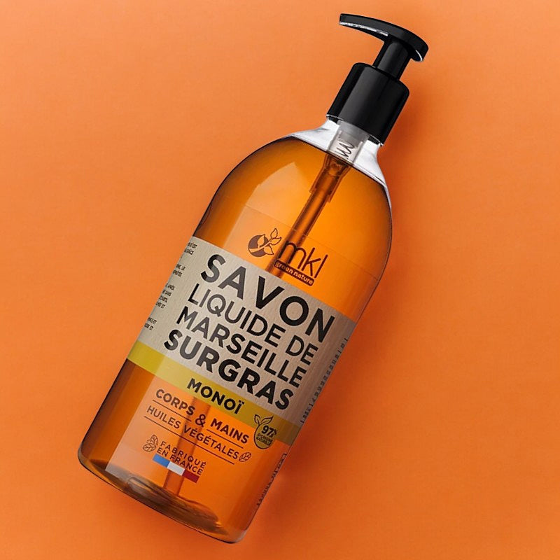 Savon liquide de Marseille monoï 1l