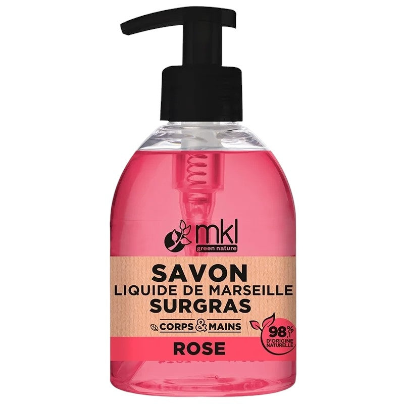 Savon liquide de Marseille rose