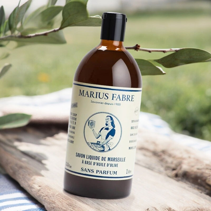 Savon liquide de Marseille sans parfum