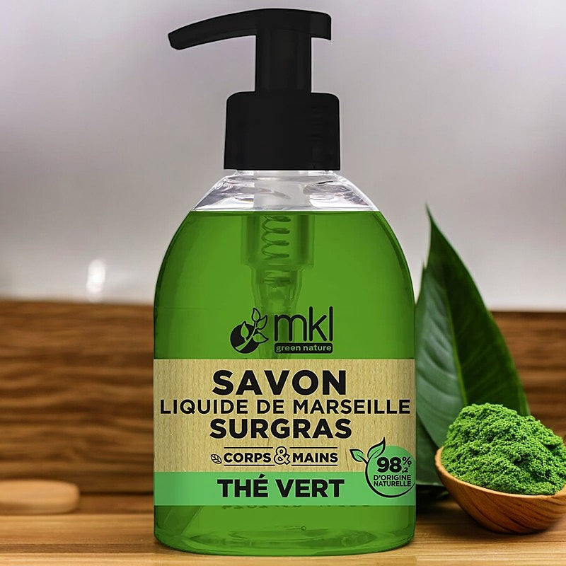 Savon liquide de Marseille thé vert