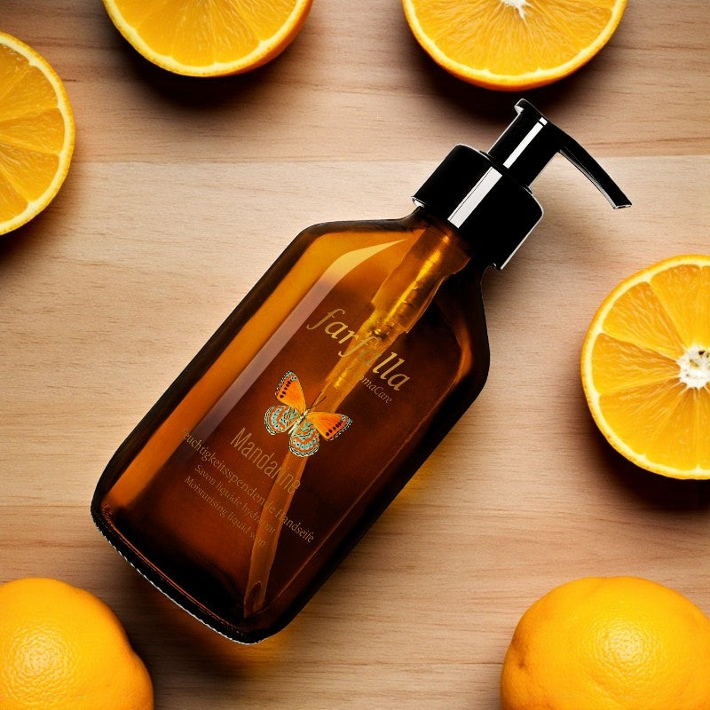 Farfalla - Savon liquide hydratant BIO mandarine 250ml