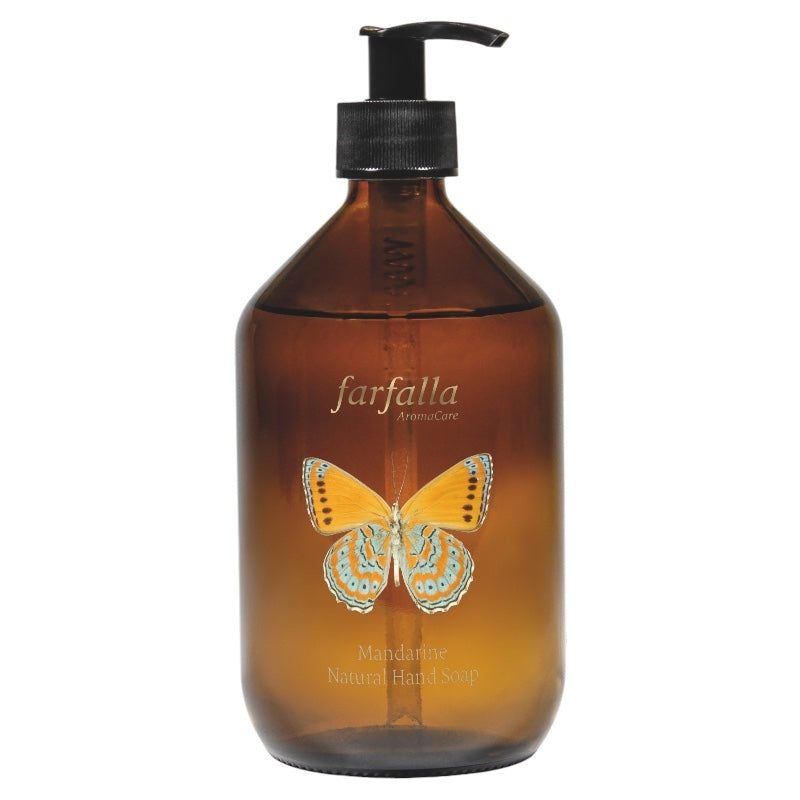 Farfalla - Savon liquide hydratant BIO mandarine 500ml
