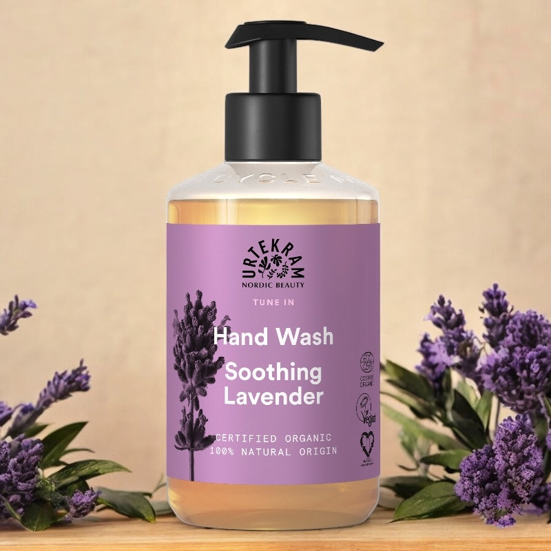 Erfrischende Flüssigseife für die Hände mit Lavendel BIO
