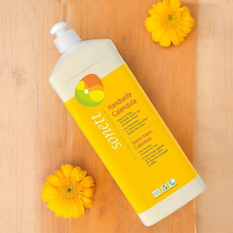 Flüssigseife für Hände, Gesicht & Körper Calendula ECO - 1 l