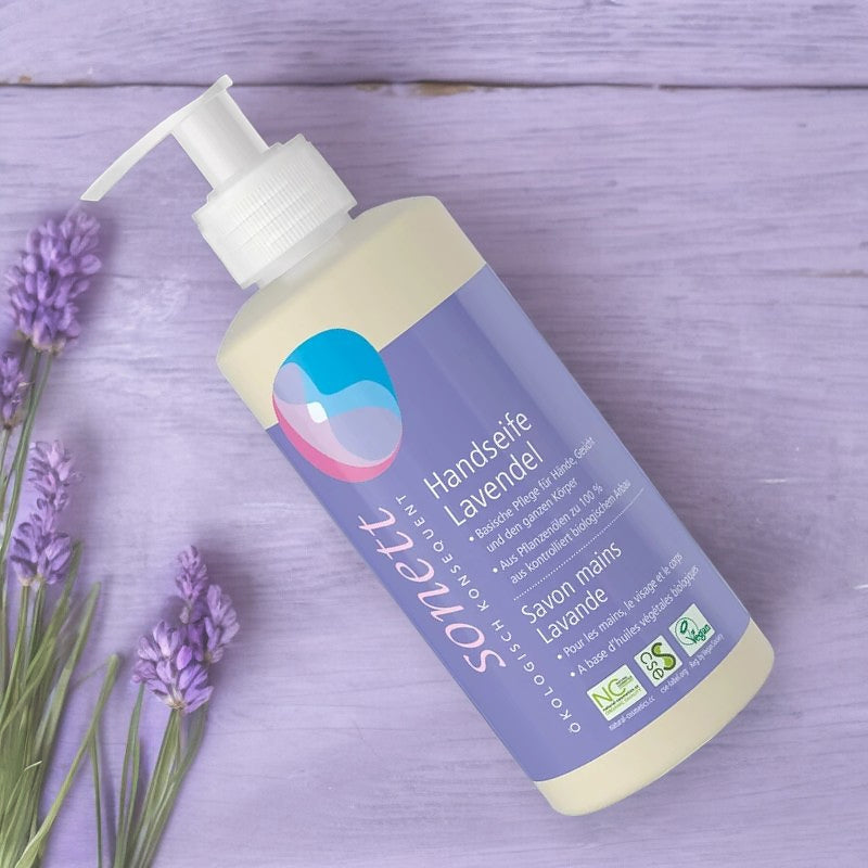 Savon liquide mains, visage & corps lavande ECO - 300ml