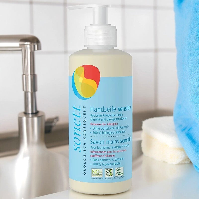 Savon liquide mains, visage & corps sensitif sans parfum ECO - 300ml