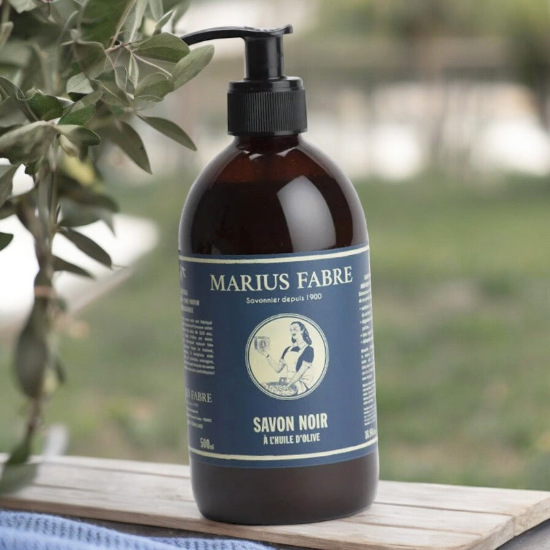 Savon noir liquide à l'huile d'olive