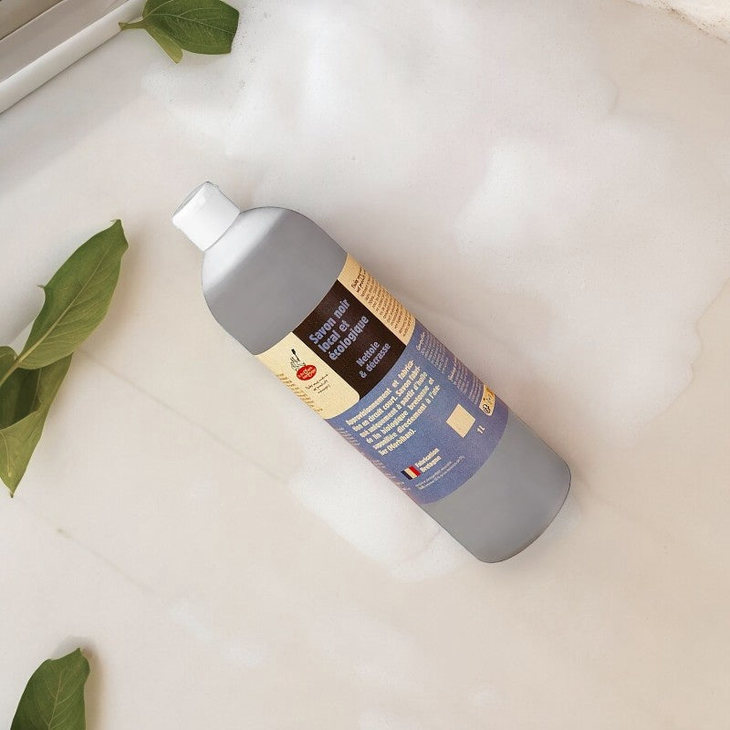 Savon noir liquide huile de lin BIO - 1l