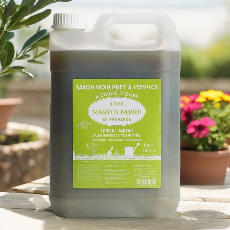 Savon noir liquide prêt à l'emploi "spécial jardin"