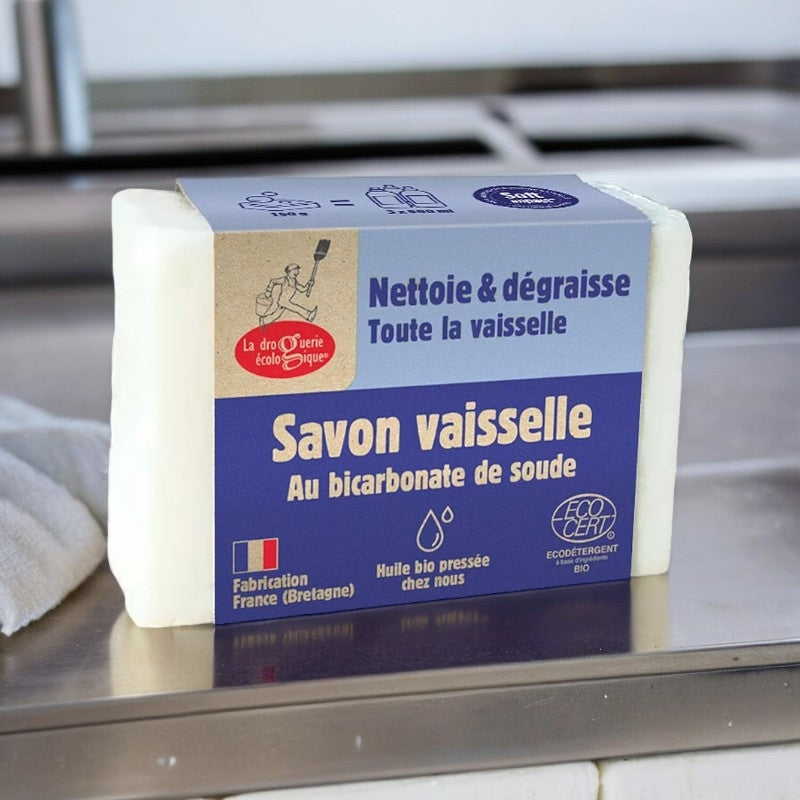Savon vaisselle au bicarbonate de soude