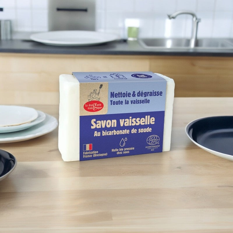 Savon vaisselle au bicarbonate de soude