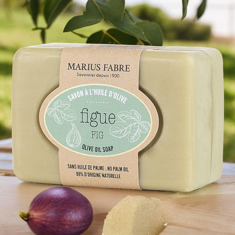 Savonnette à l'huile d'olive & à la figue
