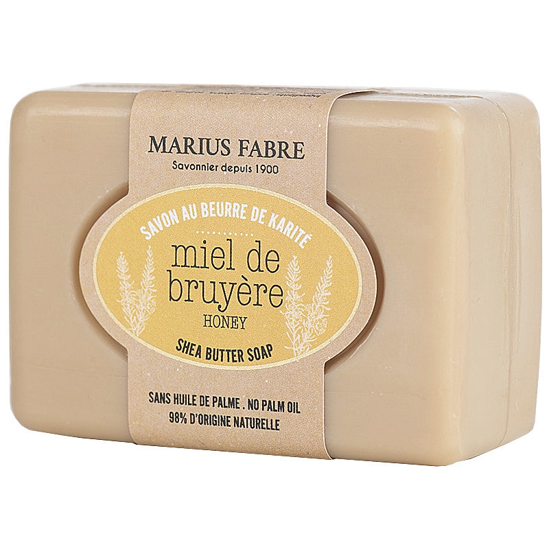 Savonnette au beurre de karité & au miel de bruyère