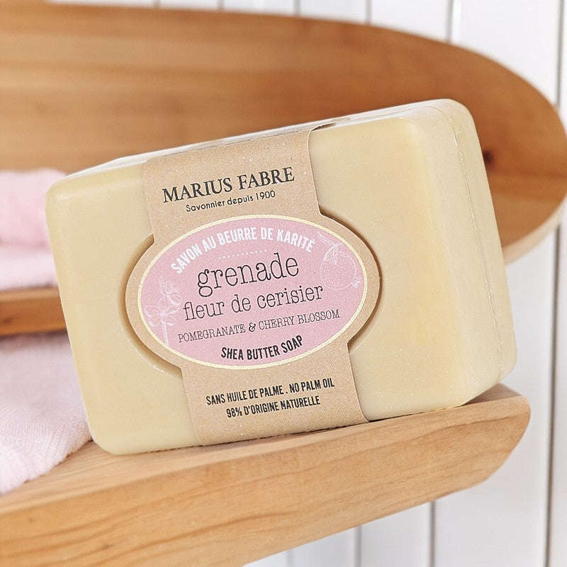 Seife Sheabutter, Kirschblüte & Granatapfel
