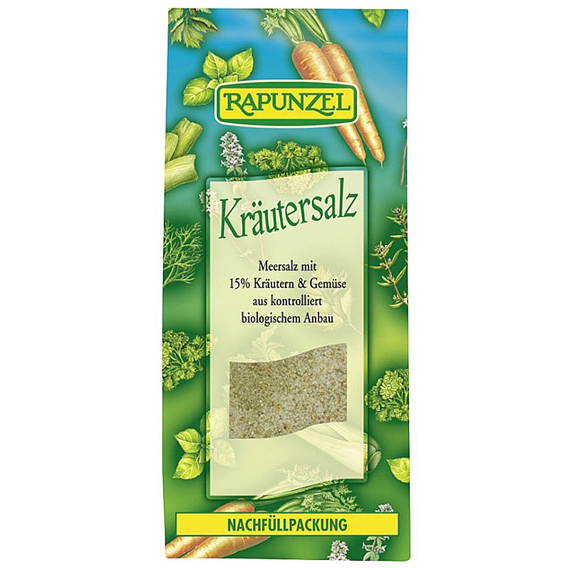 Sel aux herbes contenant 15% d'herbes et de légumes BIO