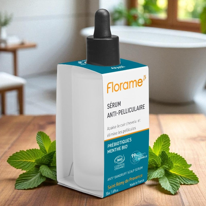 Florame - Sérum anti-pelliculaire BIO prébiotiques & menthe 50ml
