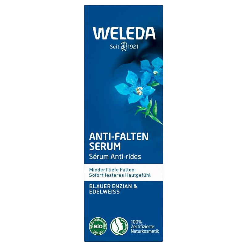 Anti-Falten-Serum Blauer Enzian & Edelweiß BIO