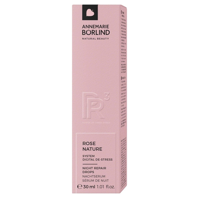 Annemarie Börlind - Sérum réparateur nuit - rose & pivoine - System Digital De-Stress 30ml