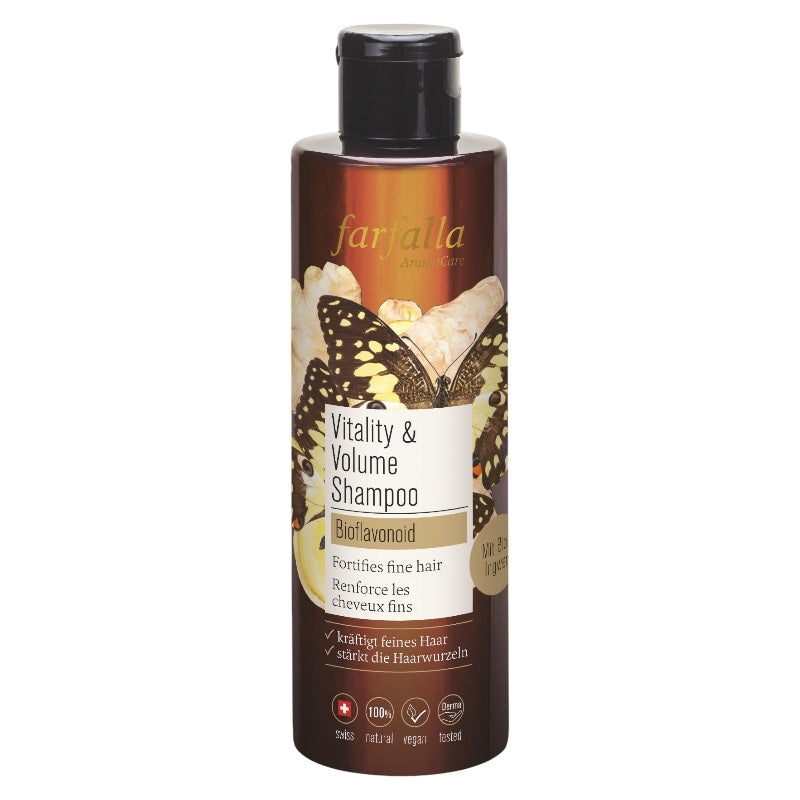 Farfalla - Shampoing vitalité & volume BIO bioflavonoïdes 200ml