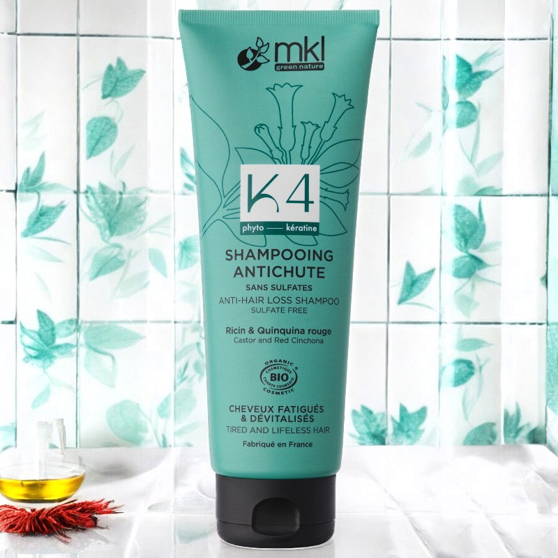 Anti-Haarausfall Shampoo Rizinus & roter Chinarinde BIO