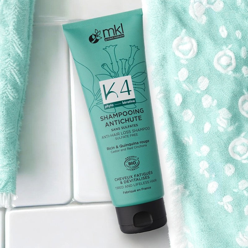 Anti-Haarausfall Shampoo Rizinus & roter Chinarinde BIO