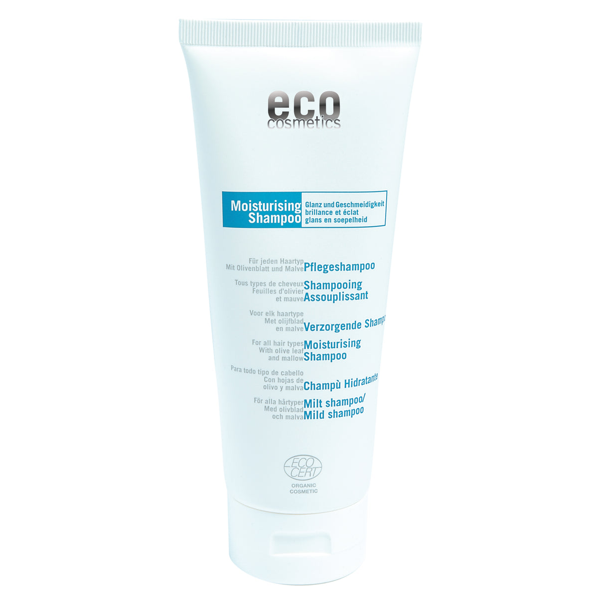 Eco Cosmetics - Glättendes Shampoo Olivenblättern BIO 200ml