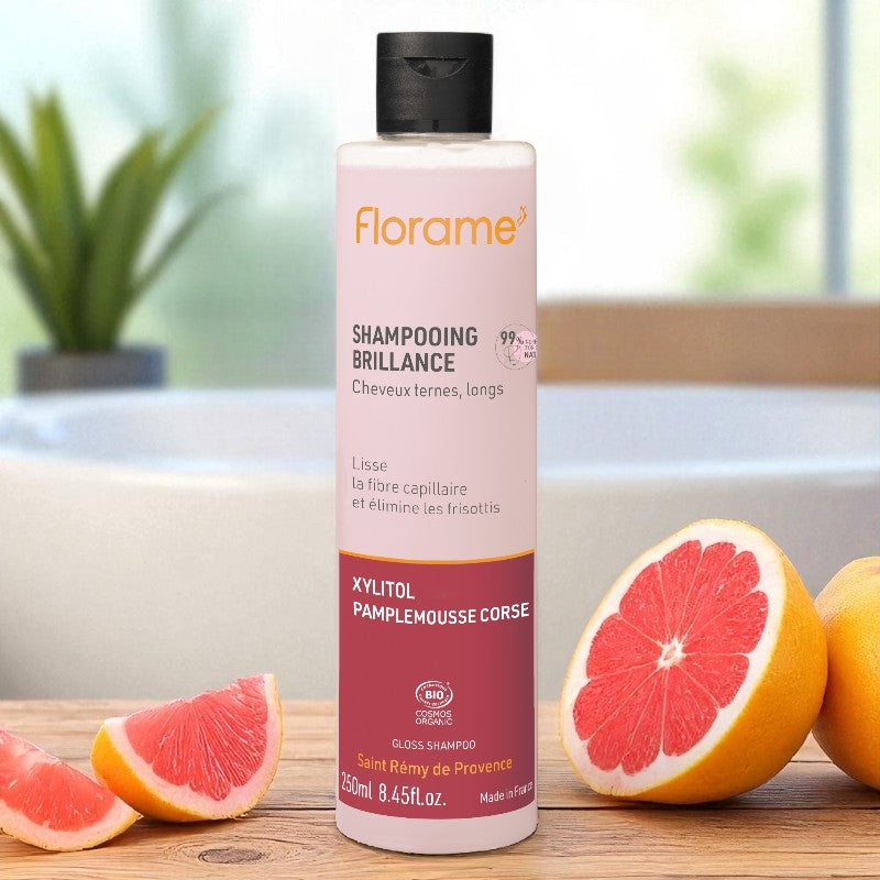 Florame - Glanz-Shampoo Xylit & Grapefruit BIO 250ml