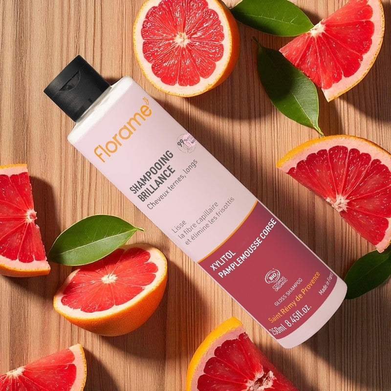 Florame - Glanz-Shampoo Xylit & Grapefruit BIO 250ml