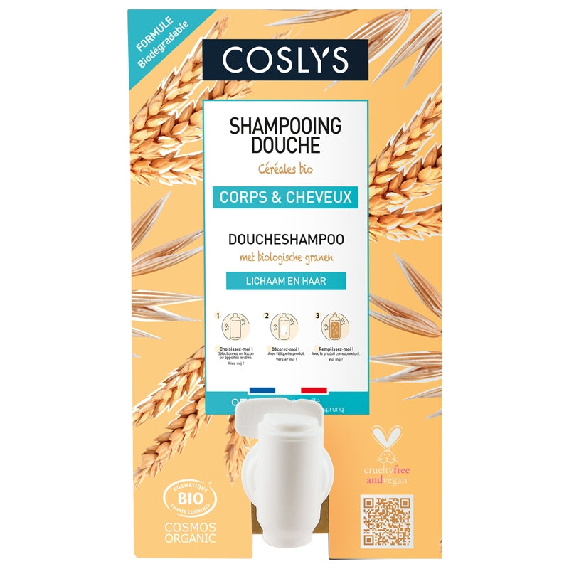 Coslys - Shampooing douche BIO céréales 10kg