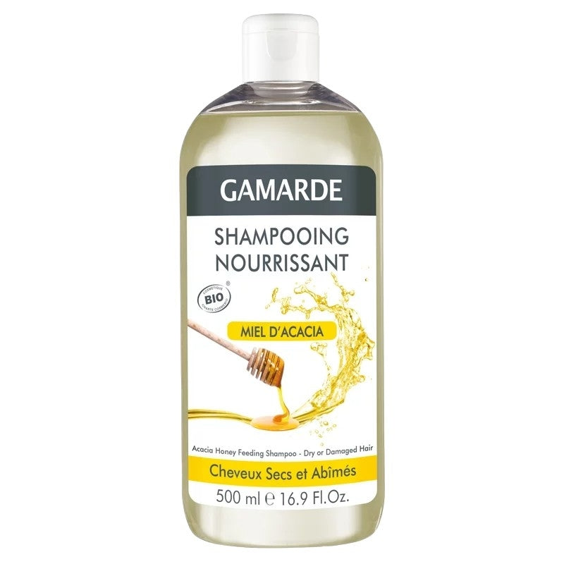 Gamarde - Pflegendes Shampoo BIO - für trockenes und strapaziertes Haar - 500ml