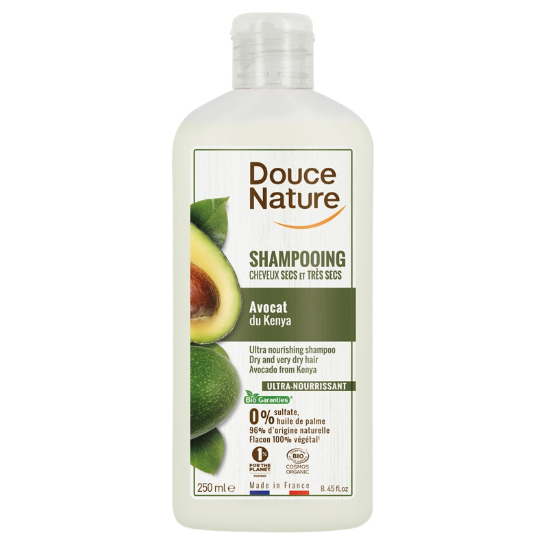 Douce Nature - Nährendes Shampoo für trockenes Haar Avocado BIO 250ml