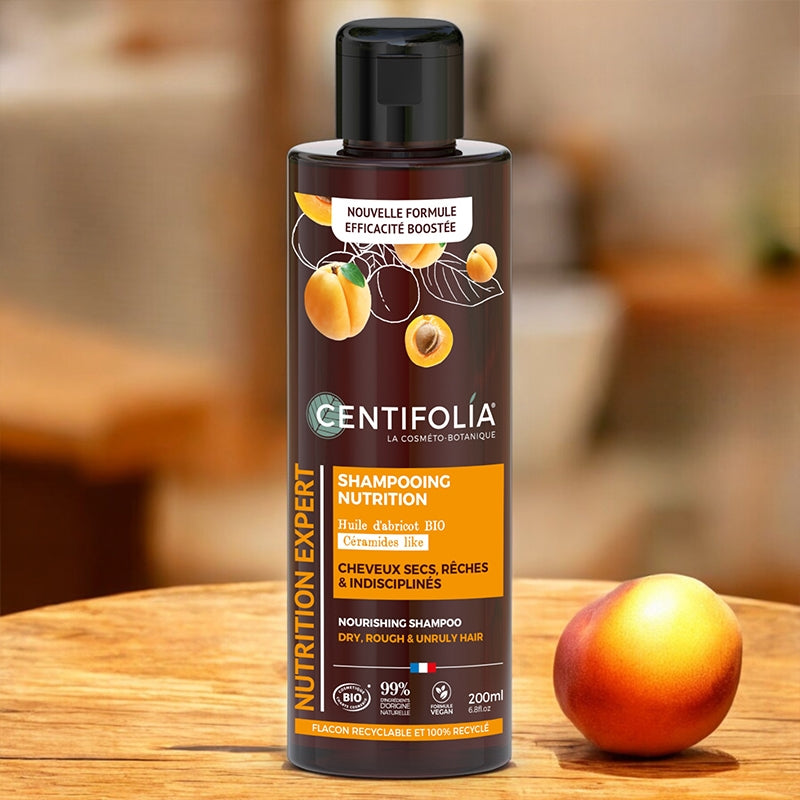 Centifolia - Shampooing nutrition BIO abricot & céramides like 200ml