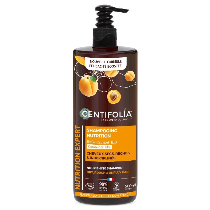 Centifolia - Shampooing nutrition BIO abricot & céramides like 500ml
