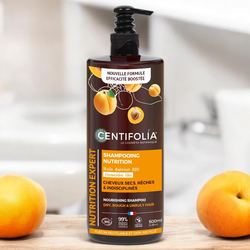 Centifolia - Shampooing nutrition BIO abricot & céramides like 500ml