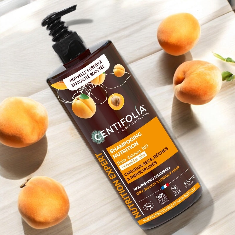 Centifolia - Shampooing nutrition BIO abricot & céramides like 500ml
