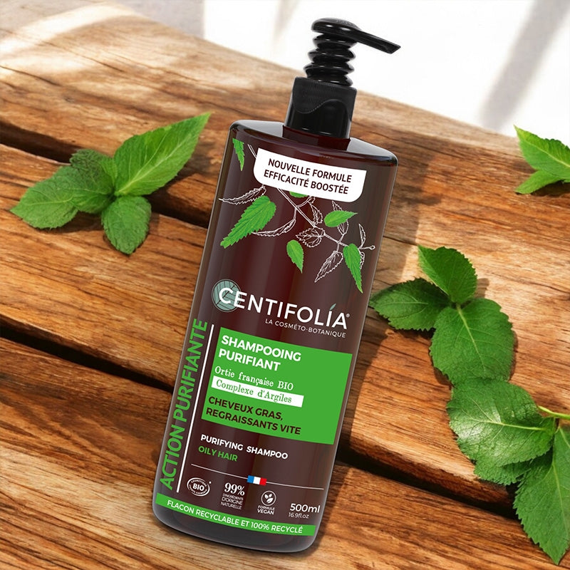 Centifolia - Shampooing purifiant BIO argiles & ortie 500ml