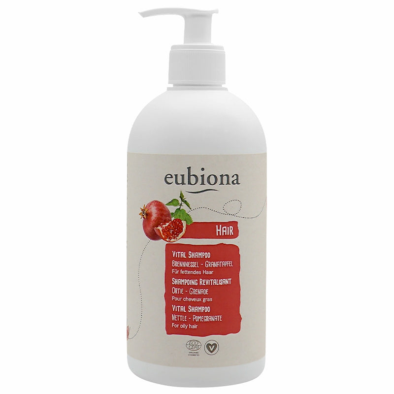 Eubiona - Shampooing revitalisant BIO ortie & grenade 500ml