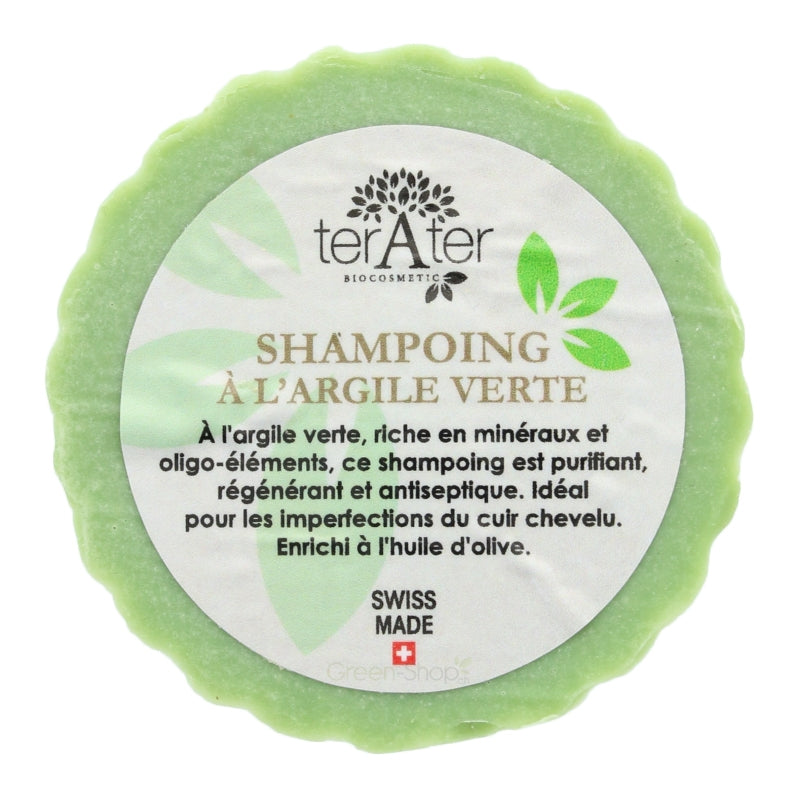 Shampooing solide à l'argile verte BIO