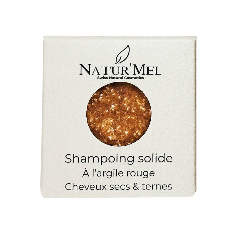 Shampooing solide argile rouge - 30g