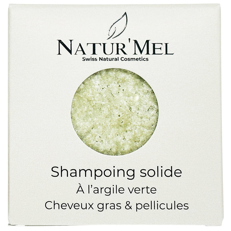 Shampooing solide argile verte